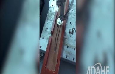 压电片焊锡测试自动焊锡机视频-精度测试