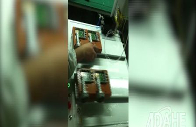 高频头F头专用自动焊锡机视频
